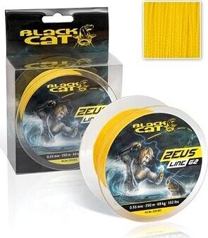 Black Cat šnúra Zeus Line G2 400 m, 0,55 mm, 69 kg