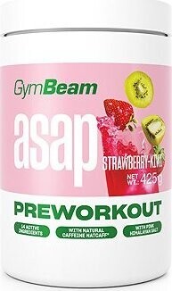 GymBeam ASAP Pre-Workout 425 g Jahoda-kivi