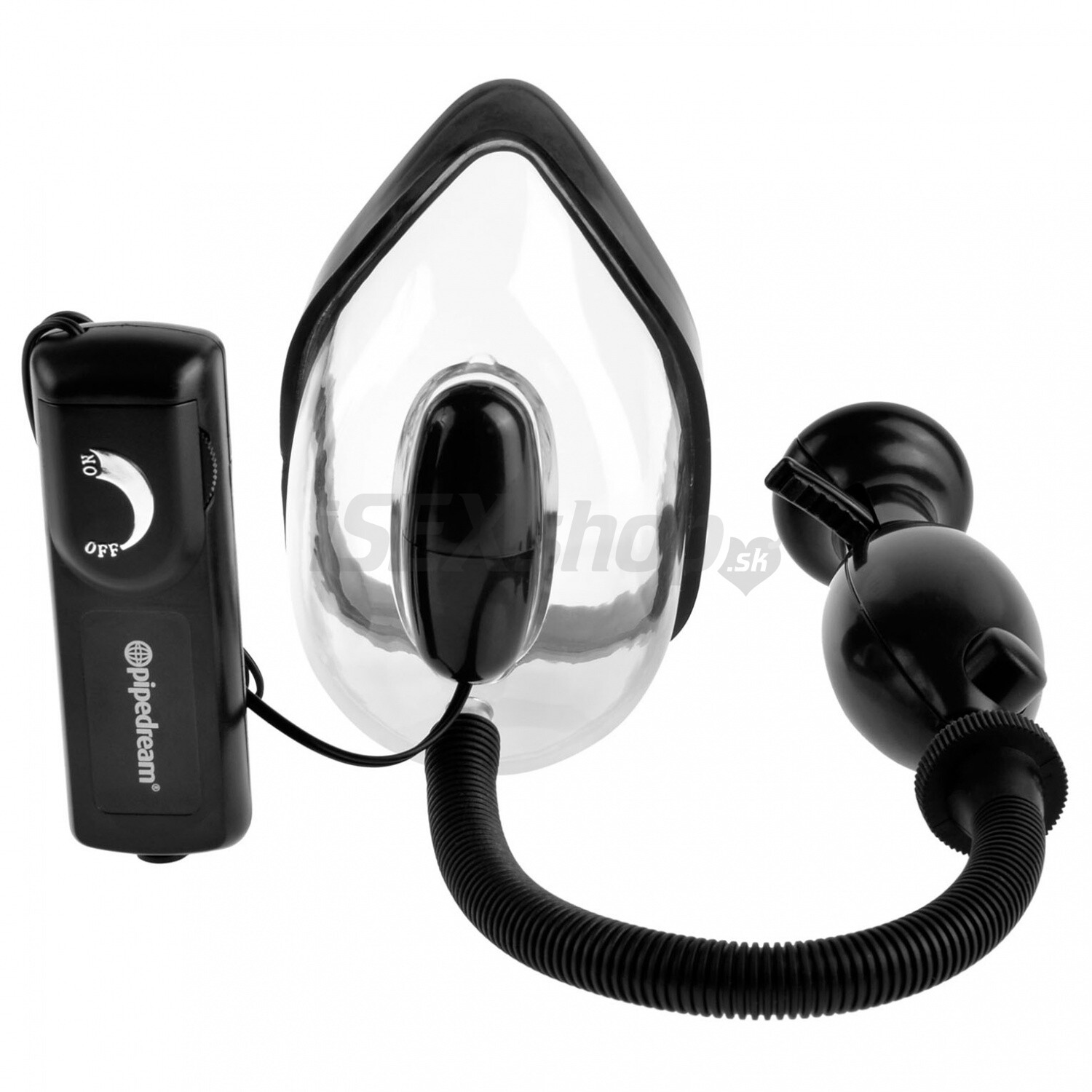 Fetish Fantasy Extreme Vibrating Pussy Pump - Vibračná vákuová pumpa