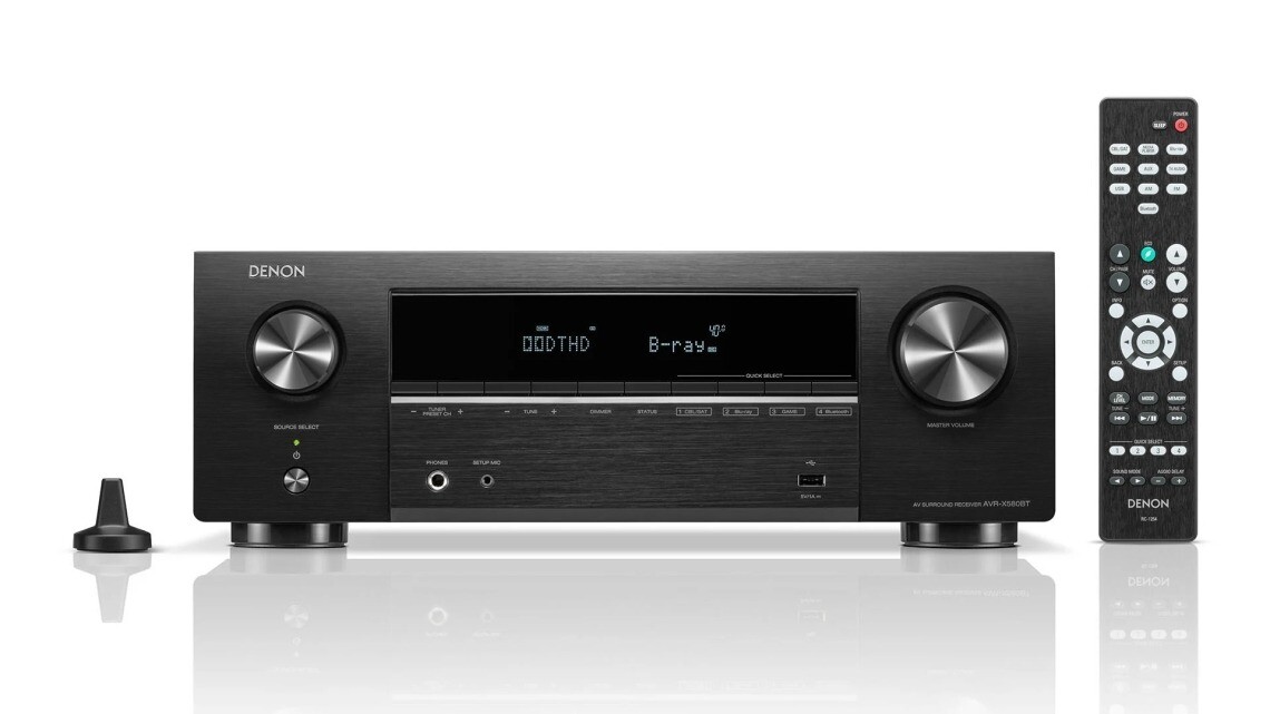 Denon AVR-X580BT Black
