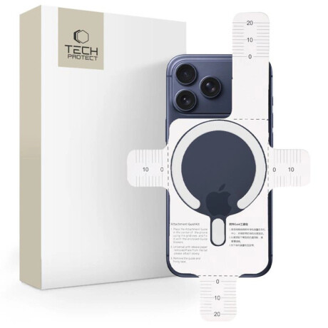 Tech-Protect Ring magnetický krúžok pre MagSafe, biely