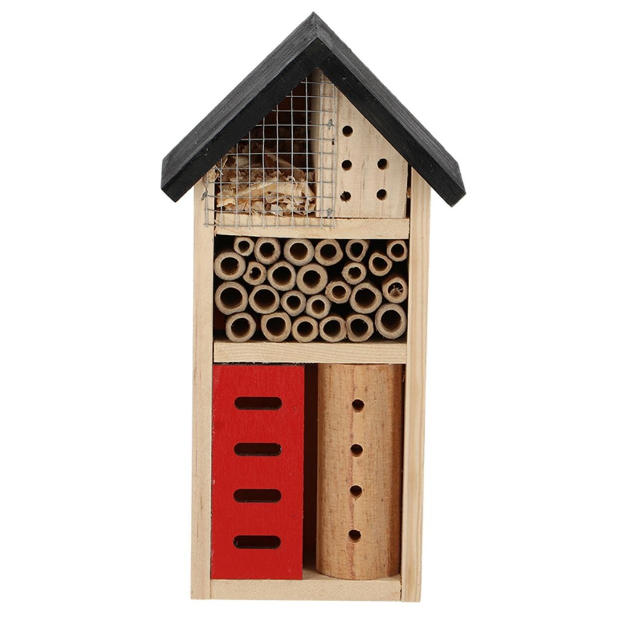 Hmyzí hotel BUGSY 26,2 cm hnědý/červený/černý