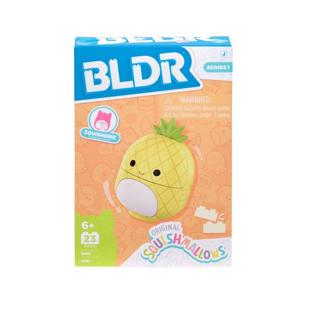 SQUISHMALLOWS stavebnica BLDR – Ananás Maui