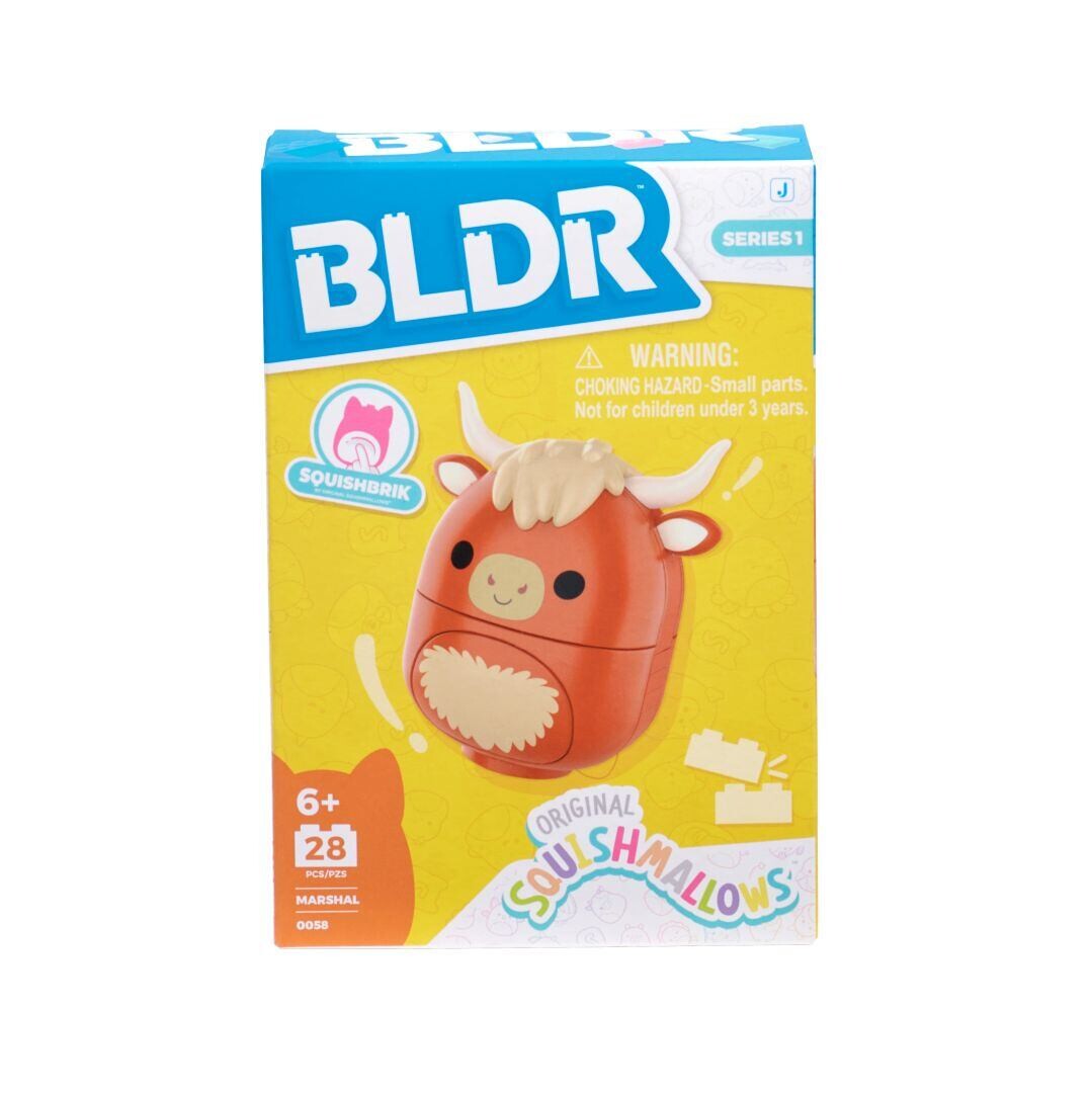 SQUISHMALLOWS stavebnica BLDR – Býk Marshal