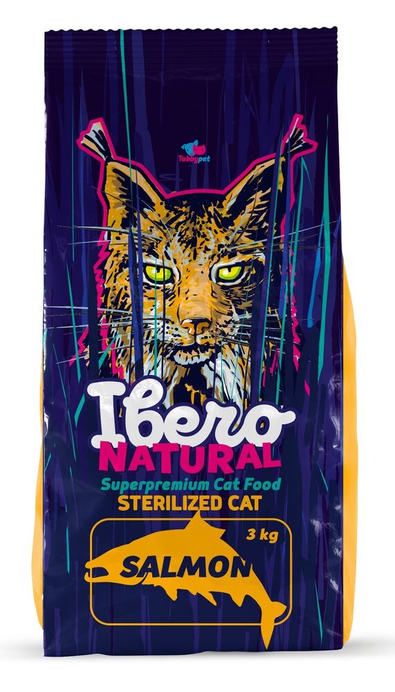 Vzorka - Ibero Natural Cat Sterilized - 80g