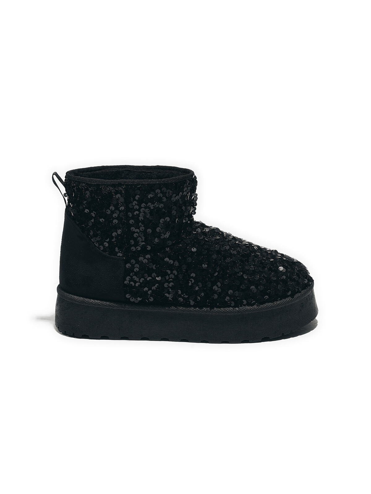 GATE Nízke zateplené snehule s flitrami