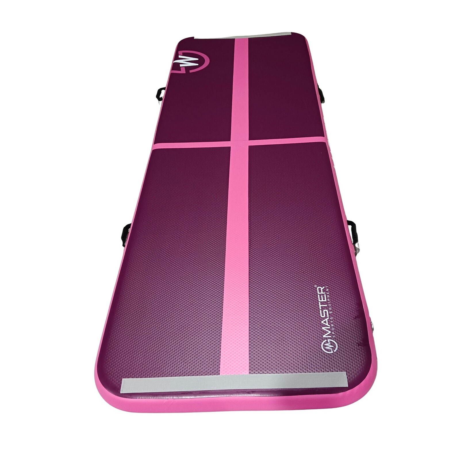 Airtrack MASTER nafukovacia žinenka 200 x 100 x 10 cm - fialová - ružová