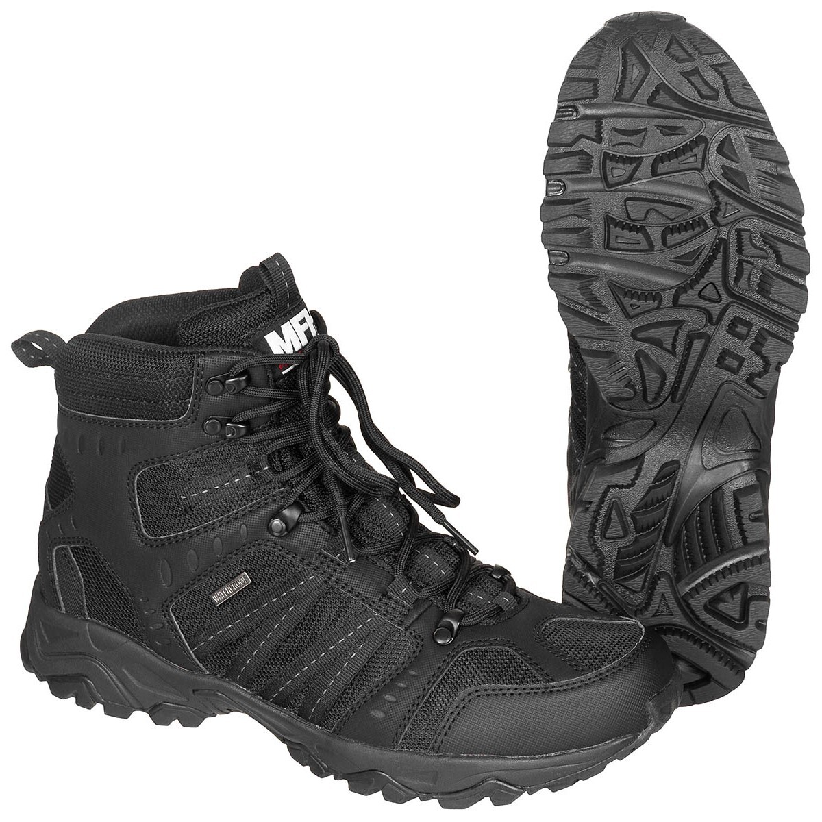 Obuv taktická MFH Combat Tactical - čierna,