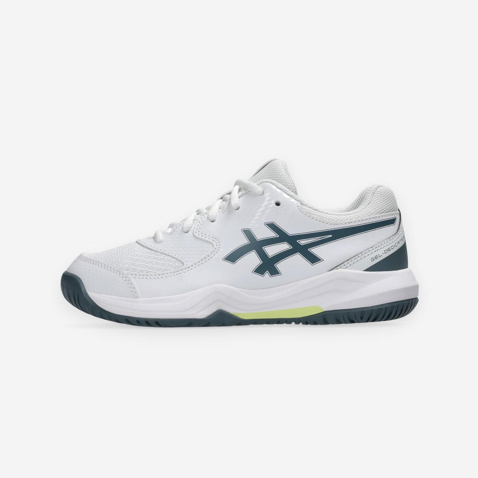 ASICS Dedicate Jr detská tenisová obuv biela