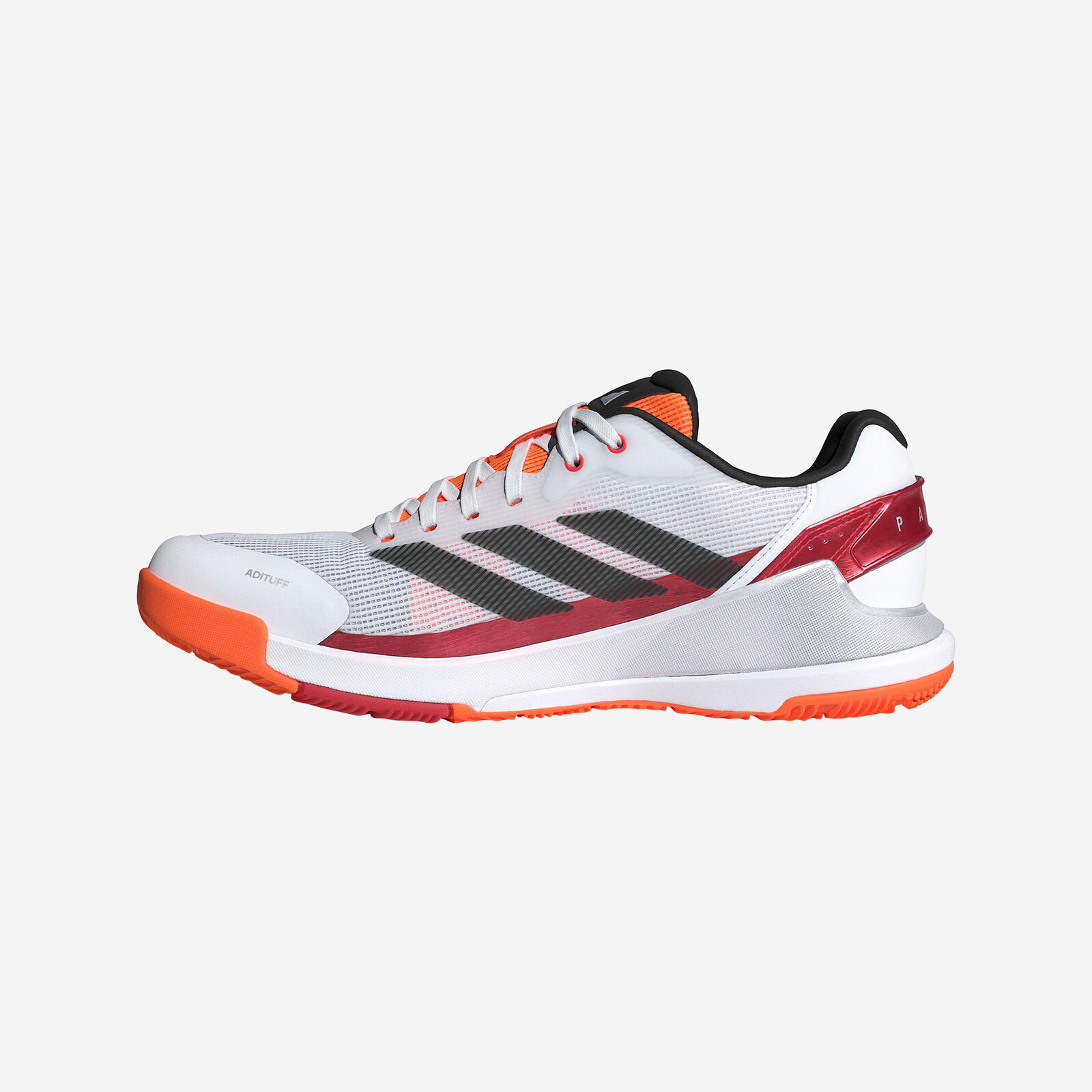 ADIDAS Crazyquick LS Padel pánska padelová obuv bielo-červená