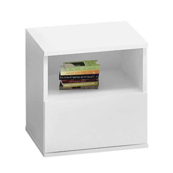 KONDELA Doli nočný stolík biela