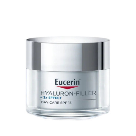 EUCERIN Hyaluron filler+ 3x effect denný krém SPF15 50 ml
