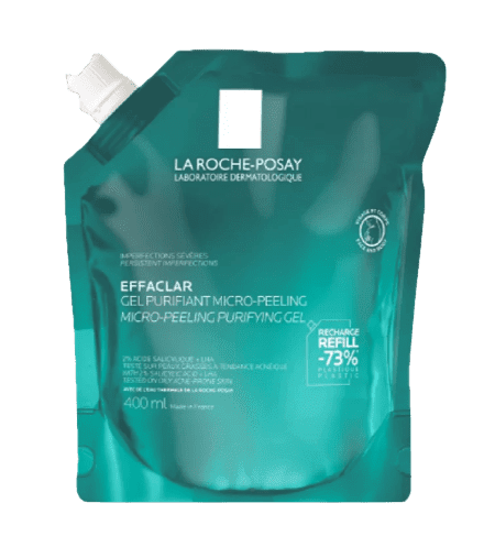 LA ROCHE-POSAY EFFACLAR mikropeelingový gél 400ml náhradná náplň