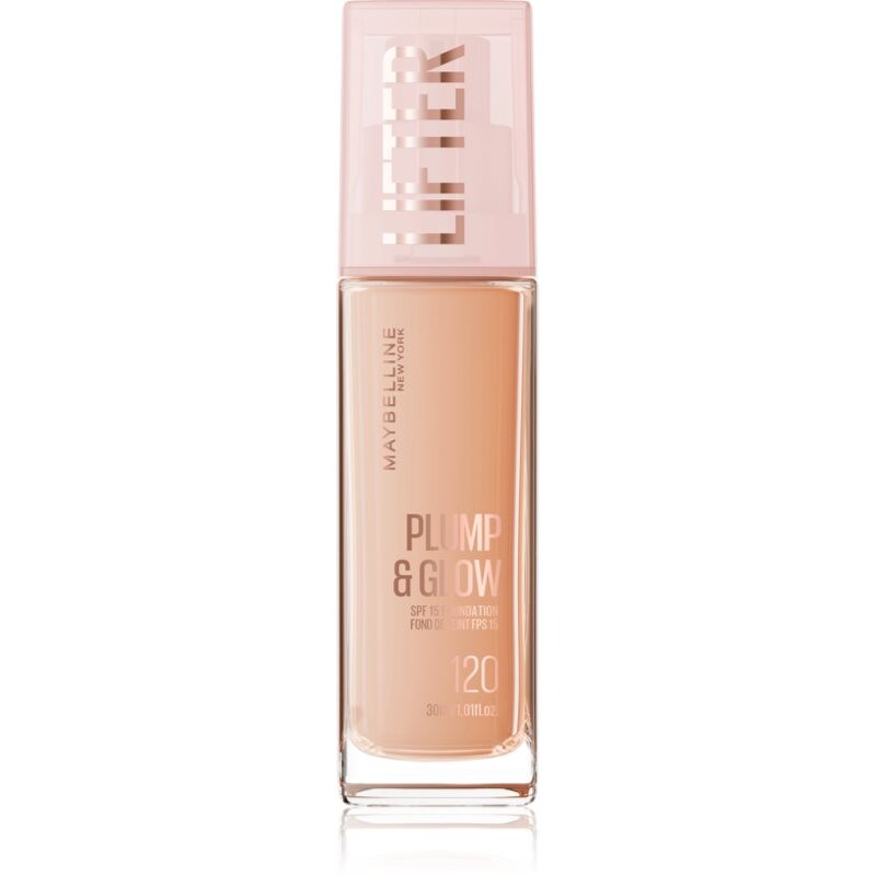 MAYBELLINE NEW YORK Lifter Plump & Glow rozjasňujúci make-up pre prirodzený vzhľad odtieň 119 30 ml