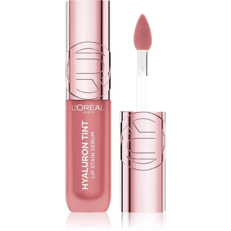 L’Oréal Paris Hyaluron Tint Lip Stain Serum tekutý rúž s hydratačným účinkom odtieň 420 Le Rouge Paris 5 ml