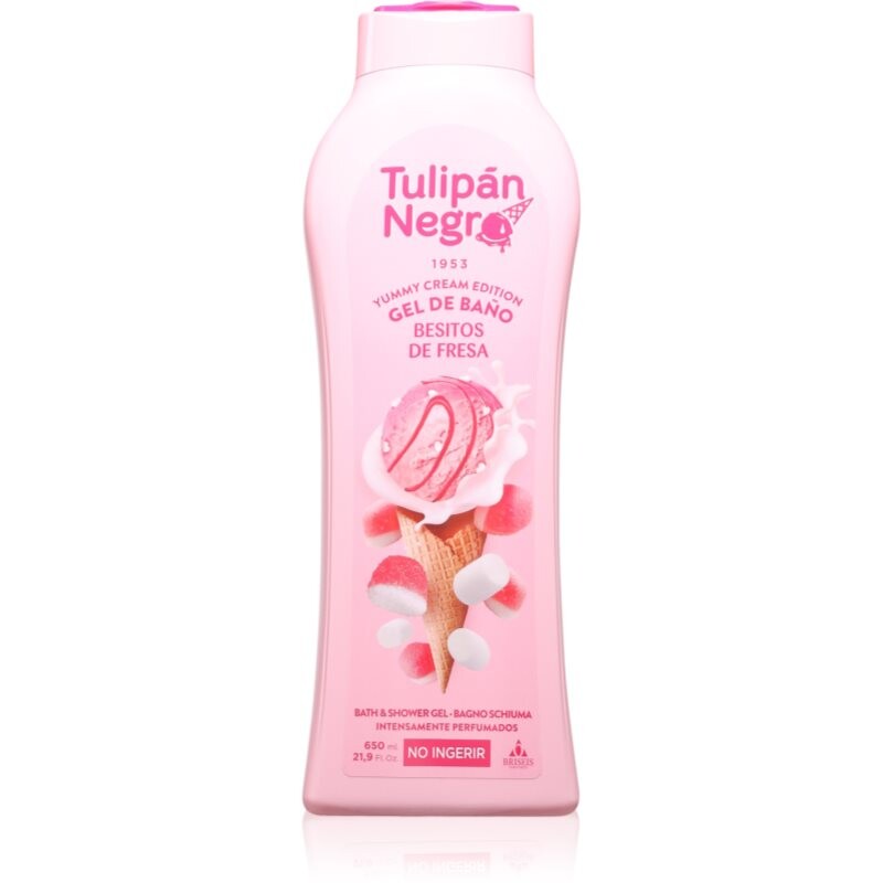Tulipán Negro Besitos de Fresa sprchový gél 650 ml