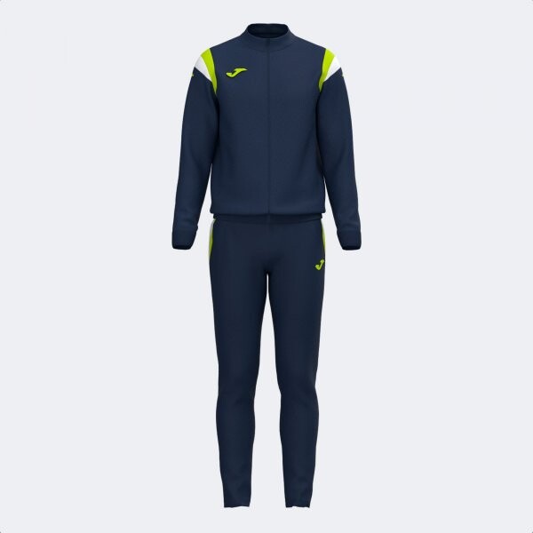 TERRA TRACKSUIT DARK NAVY LIME 10 (3XS)