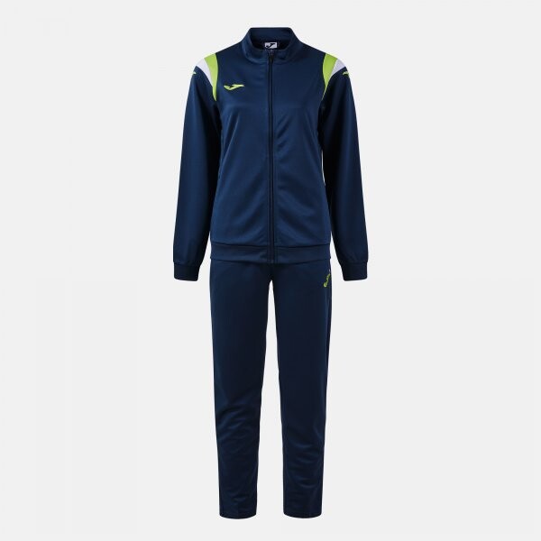 TERRA TRACKSUIT DARK NAVY LIME 12 (2XS)