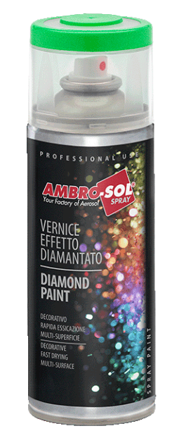 AMBRO-SOL DIAMOND EFFECT - Diamantový efekt v spreji modrá, 0,4 L