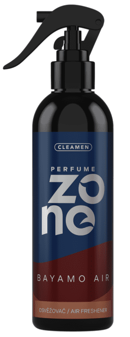 CLEAMEN PERFUME ZONE - Neutralizátor pachov a osviežovač vzduchu bayamo air (vôňa Kuby), 0,25 L