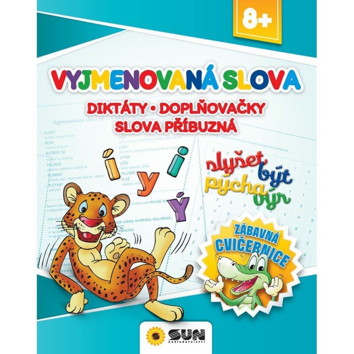 Zábavná cvičebnica - VYMENOVANÁ SLOVA - Diktáty, doplňovačky