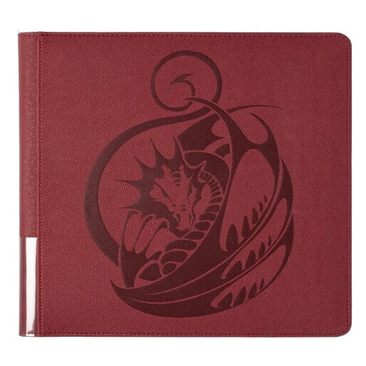 Dragon Shield Krúžkové album na karty Dragon Shield Zipster Binder XL - Blood Red
