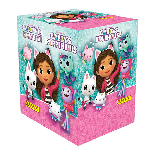 Panini Gabby's Dollhouse - box samolepiek - 36 balení
