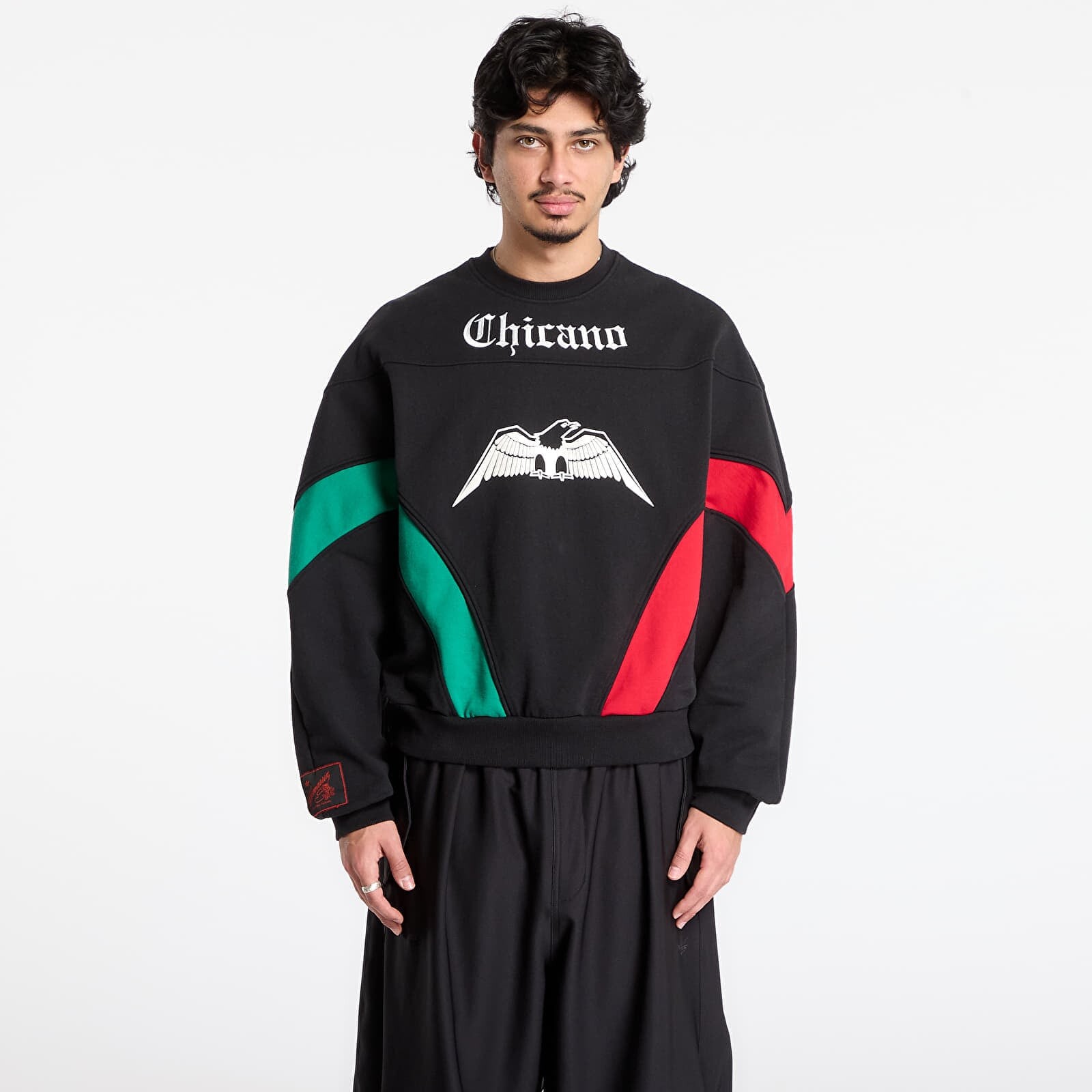 Mikina adidas x Willy Chavarria Bball Crewneck Black L