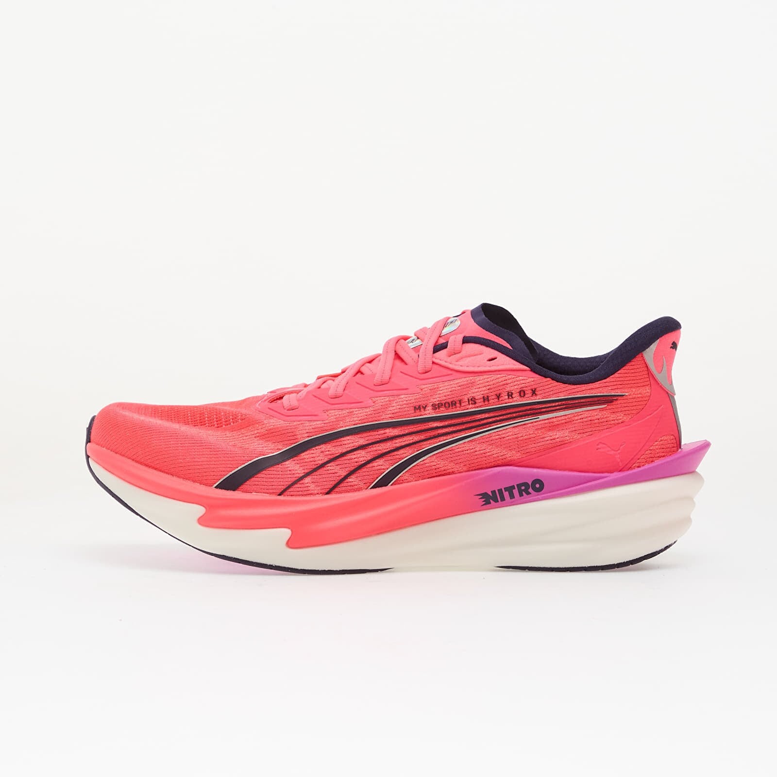 Tenisky Puma Deviate NITRO 4 PUMA X HYROX White/ Electric Orchid/ Pink EUR 46.5