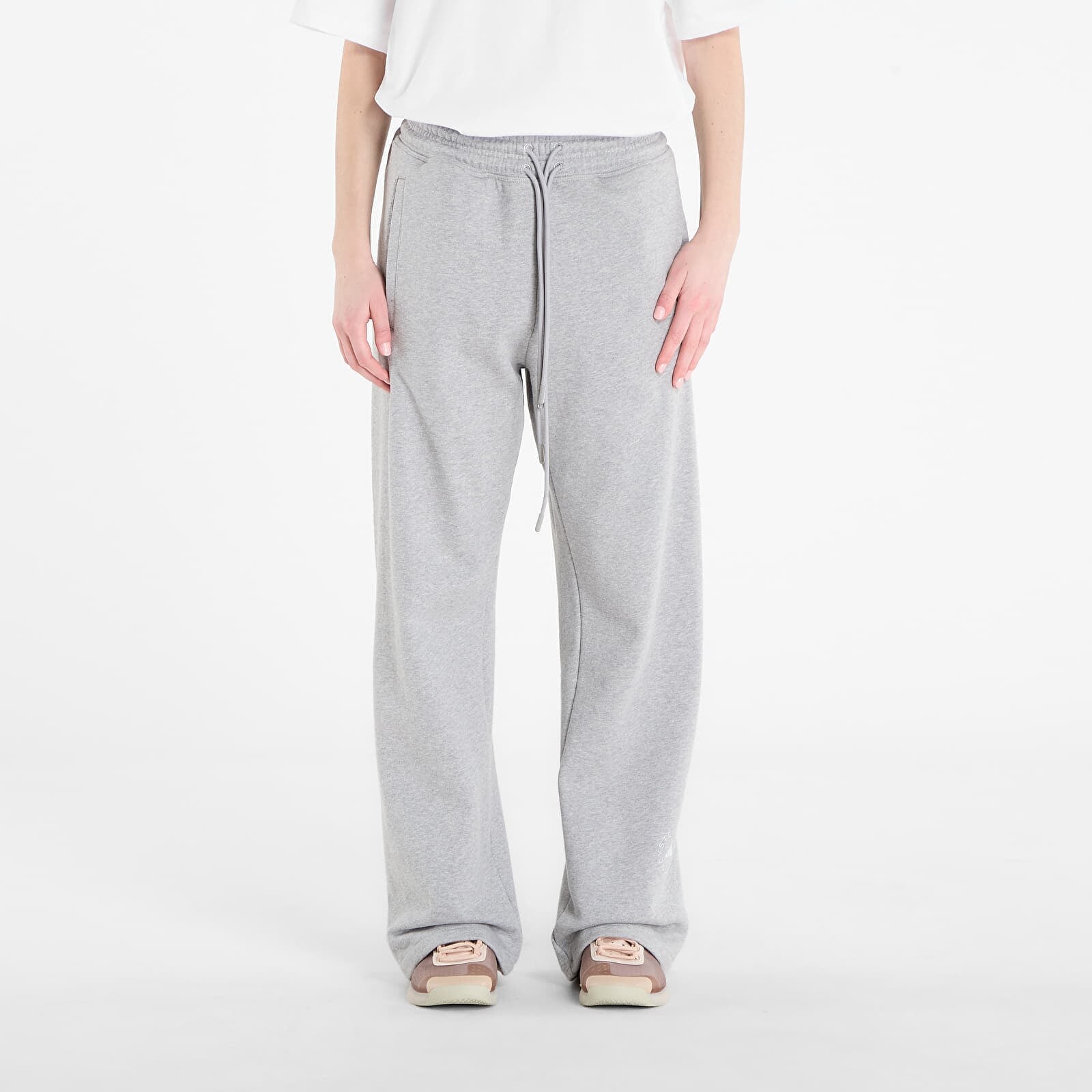Tepláky adidas x Stella McCartney Straight P Medium Grey Heather S