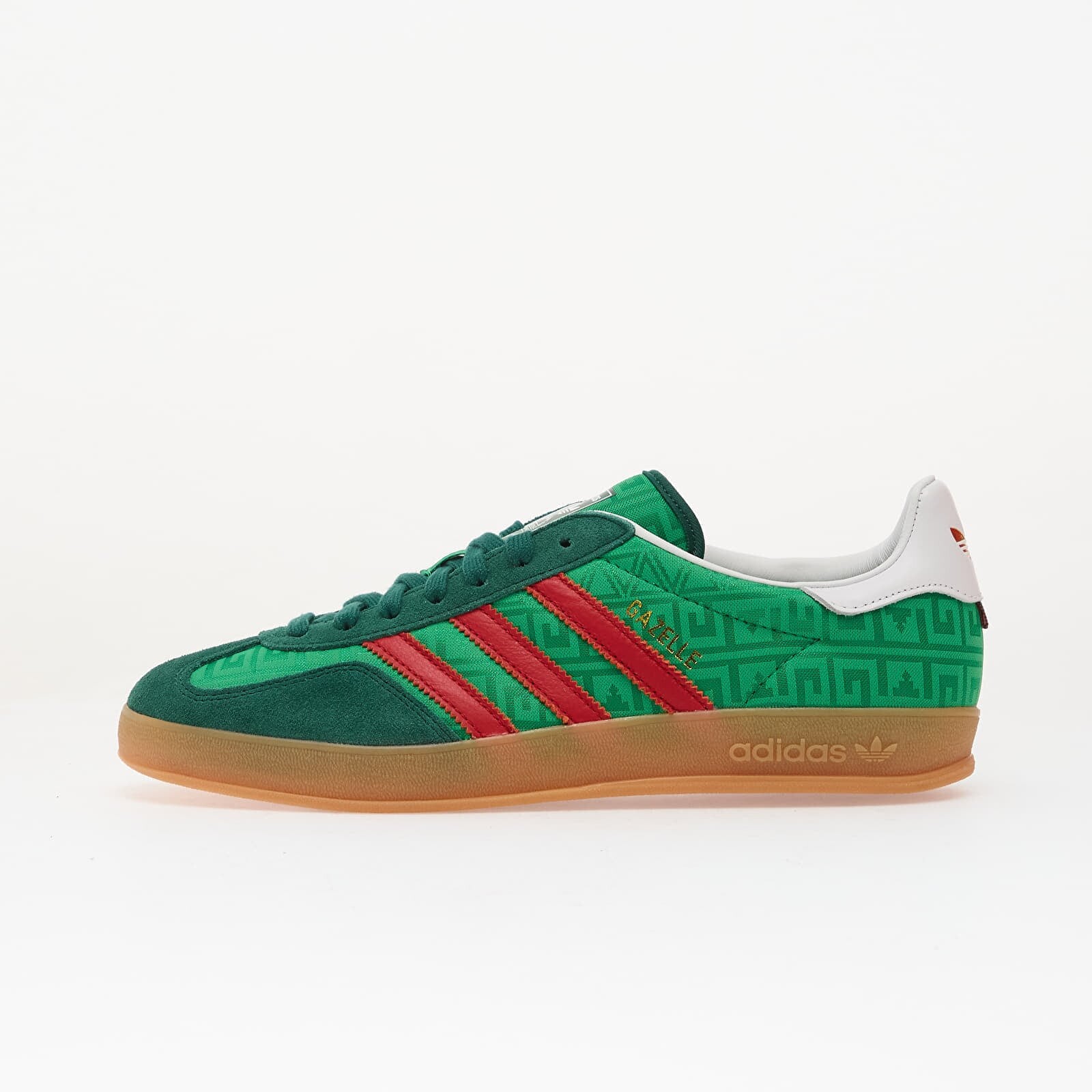 Tenisky adidas Gazelle Indoor Green/ Better Scarlet/ Collegiate Green EUR 42 2/3