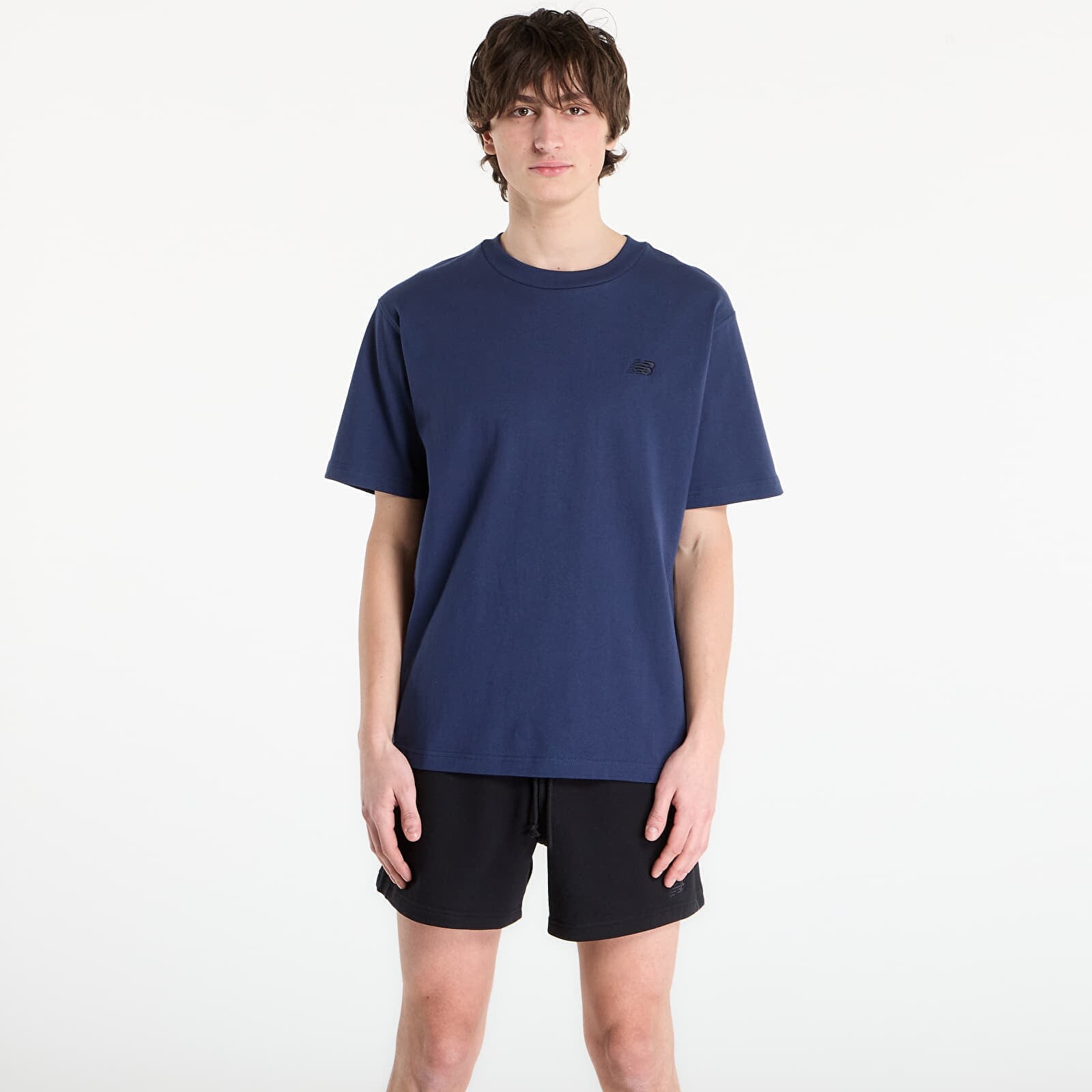 Tričko New Balance Athletics Cotton T-Shirt Navy M