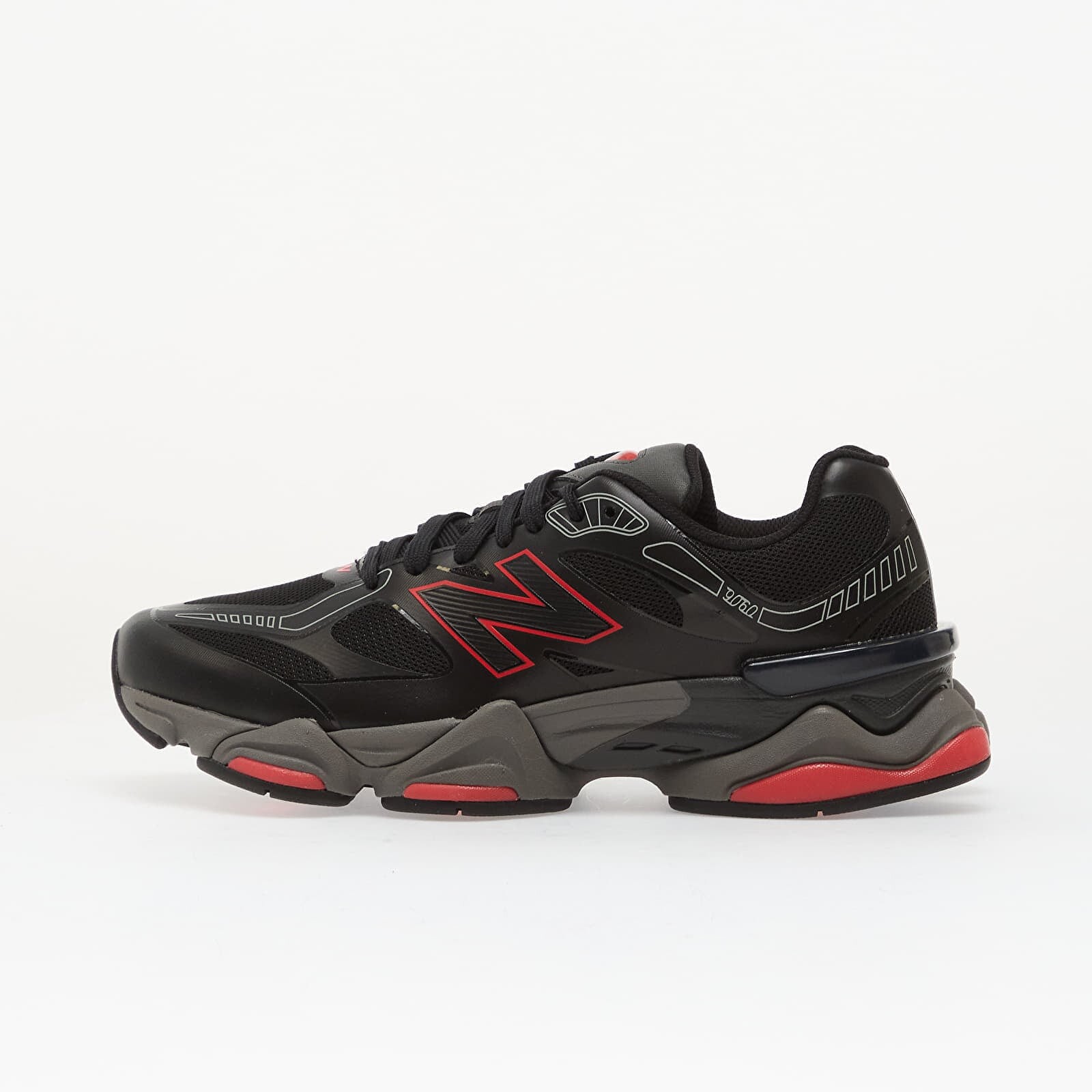 Tenisky New Balance 9060 Black/ Fire Cracker EUR 39.5