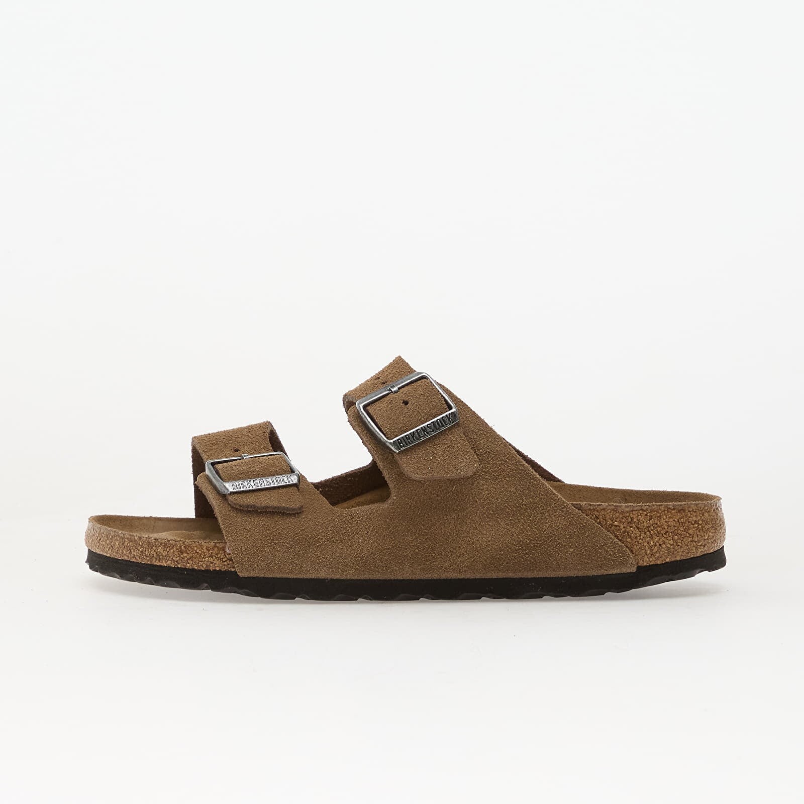 Tenisky Birkenstock Arizona Soft Footbed Suede Leather Unisex Dark Tea Tonal EUR 37