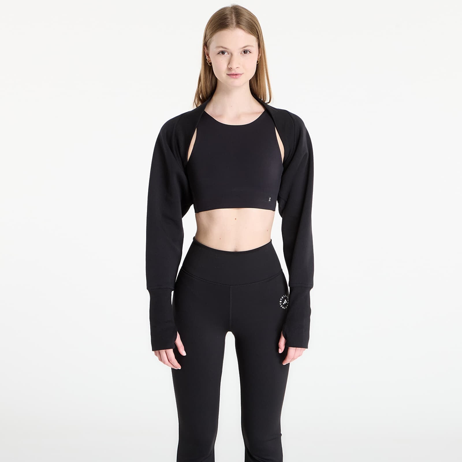 Mikina adidas x Stella McCartney Std Shrug Black L