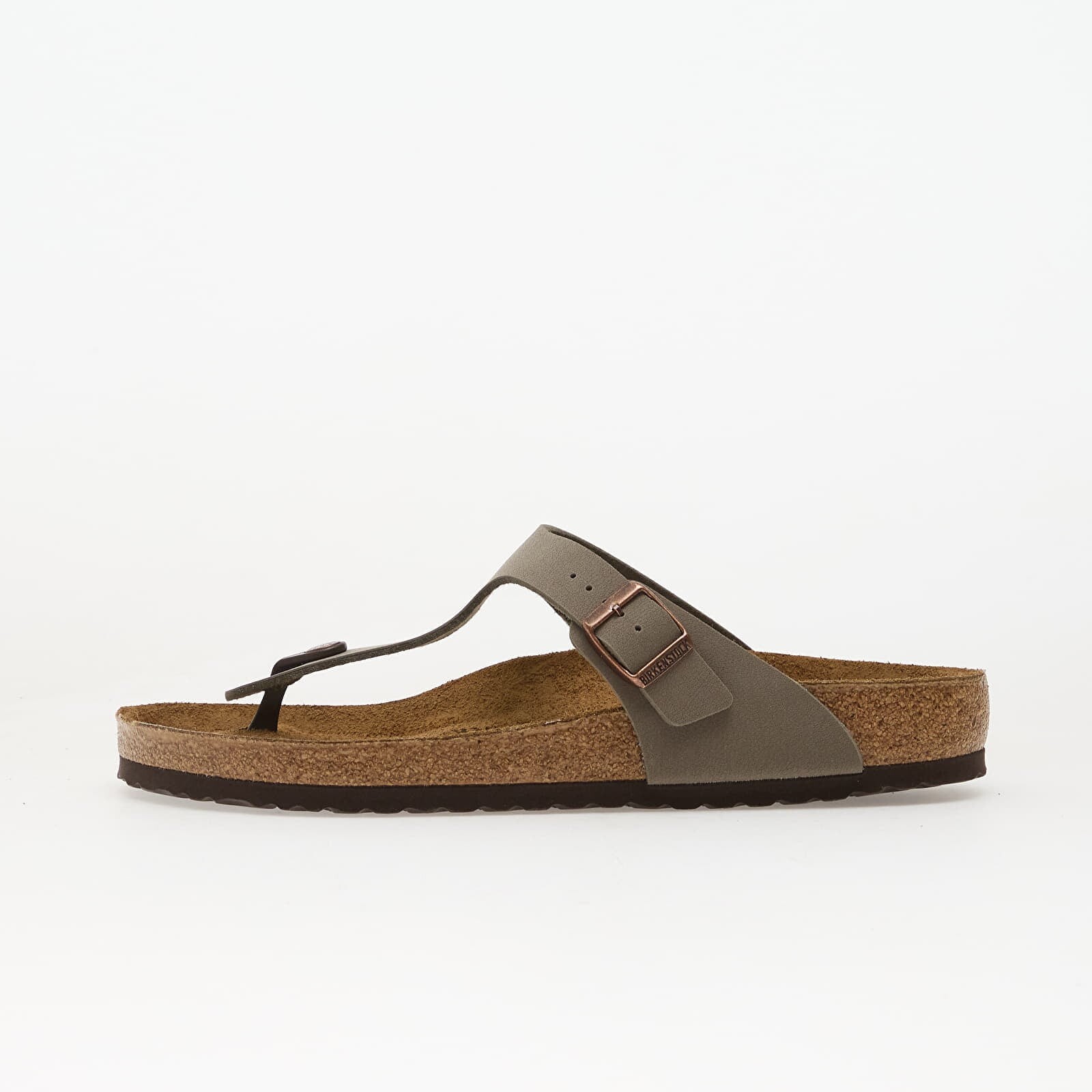 Tenisky Birkenstock Gizeh Birkibuc Unisex Stone EUR 42