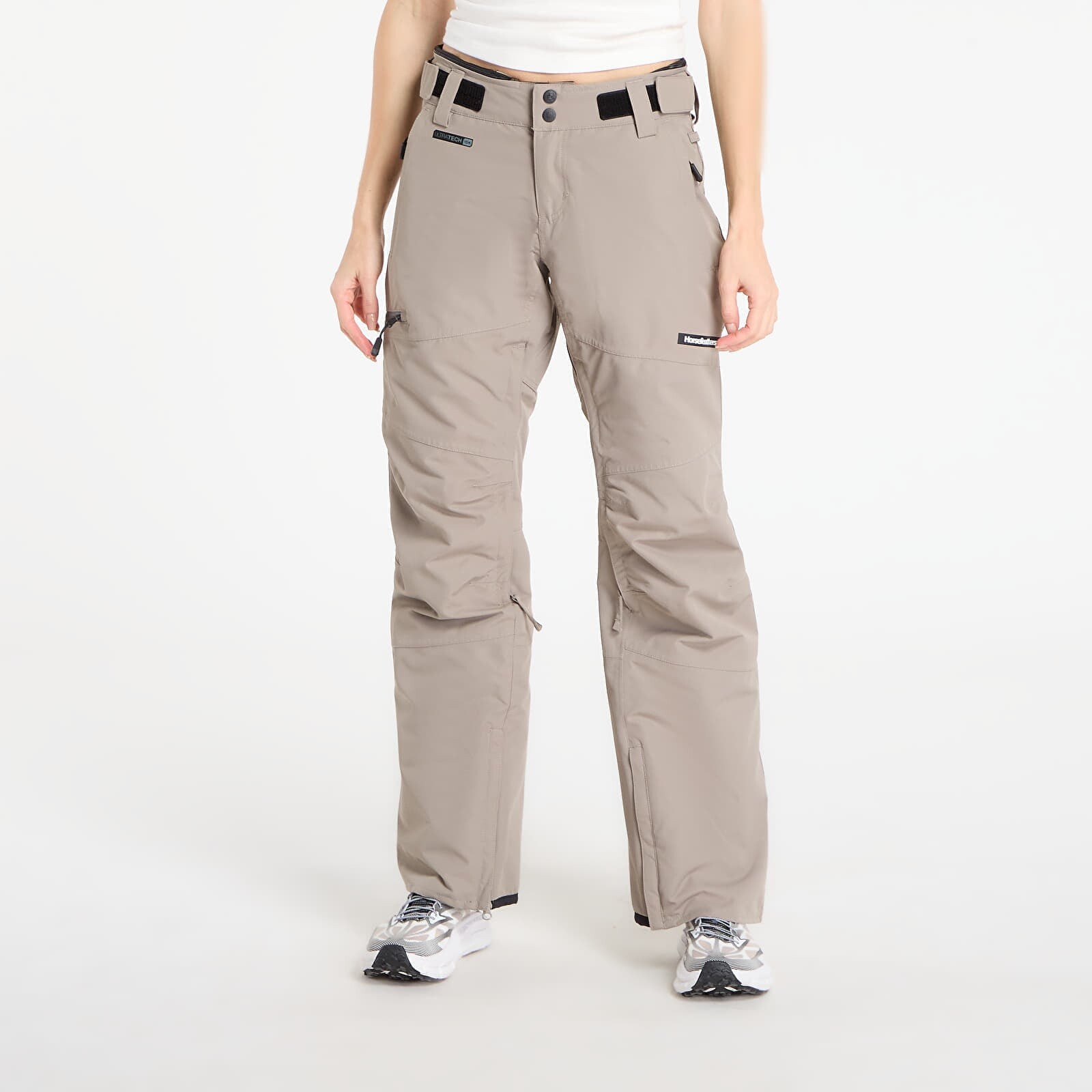 Kalhoty Horsefeathers Lotte Ii Shell Pants Taupe L