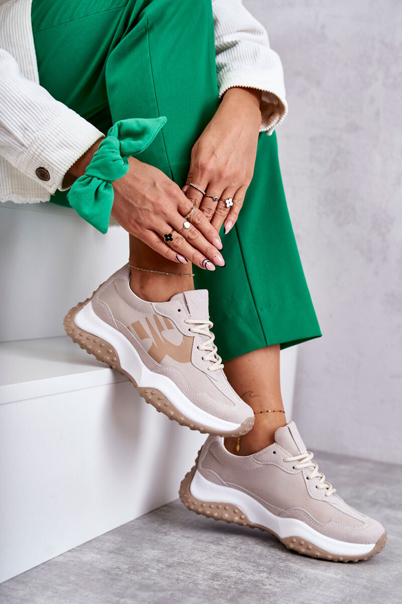 VINCEZA Ženská zviazaná béžová tolea