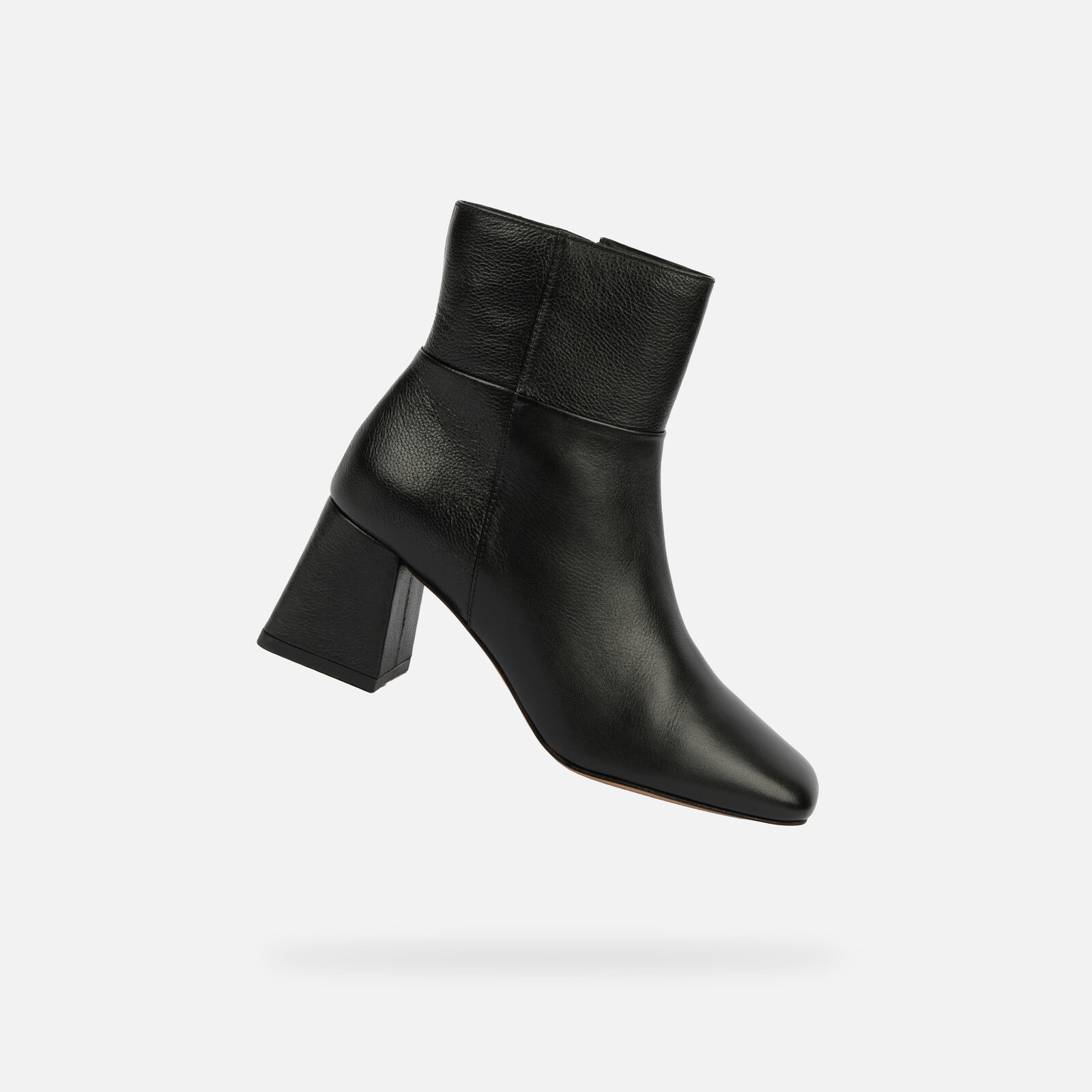 Black Women's Ankle Boots Geox Coronilla - Ladies