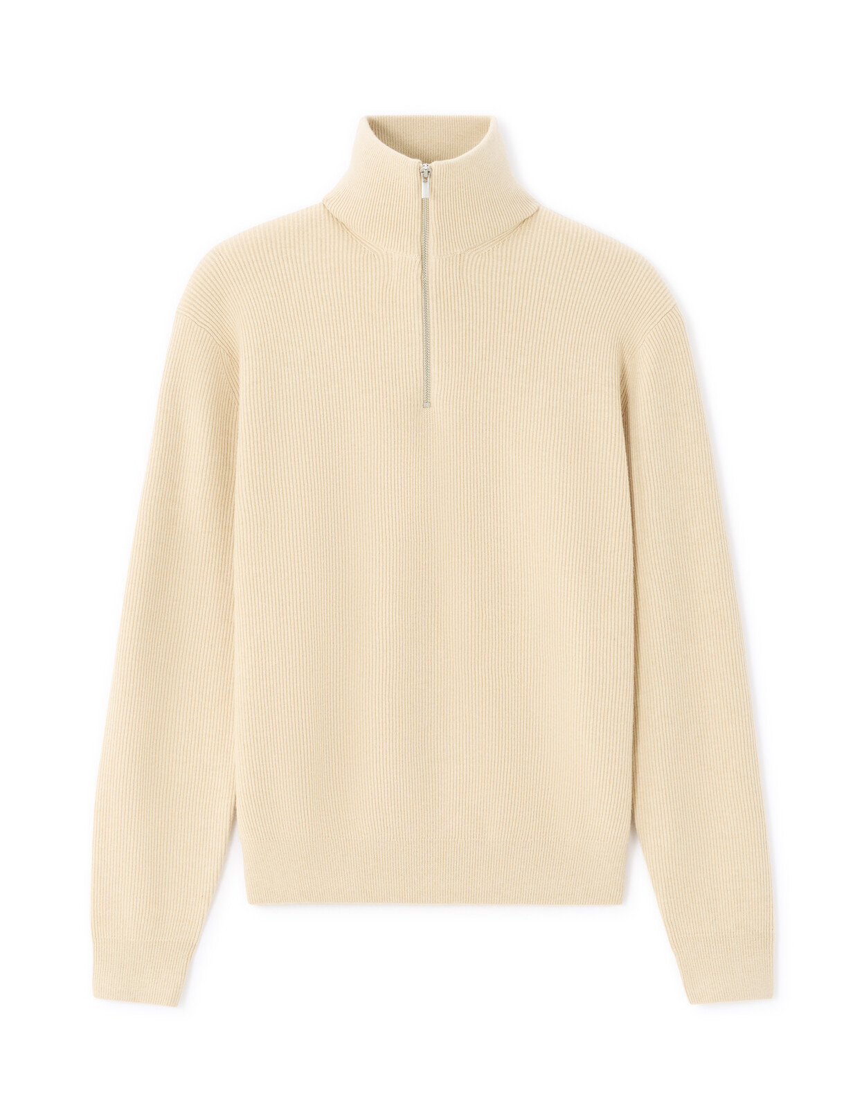 Celio béžový sveter s rolákom