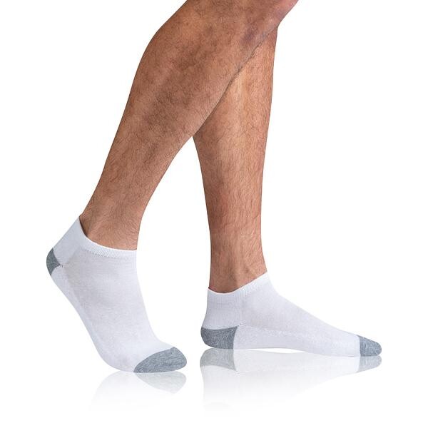 Bellinda pánske členkové ponožky 3x biele