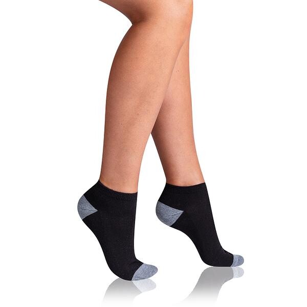 Bellinda
SPORT WOMEN IN-SHOE 3x - Dámske športové členkové ponožky 3 páry - čierna