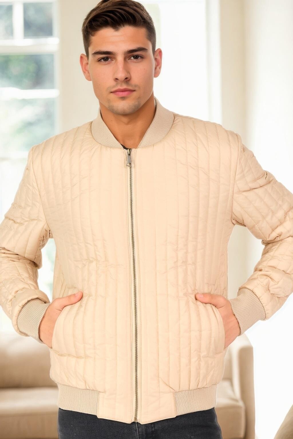 M8643 DEWBERRY MEN'S JACKET-BEIGE-3