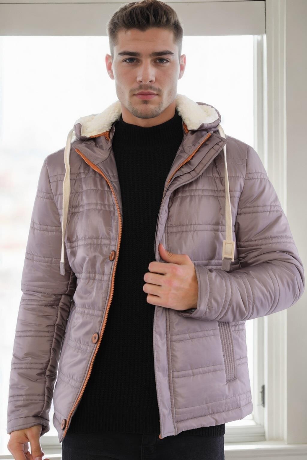 M9645 DEWBERRY MEN'S JACKET-BEIGE