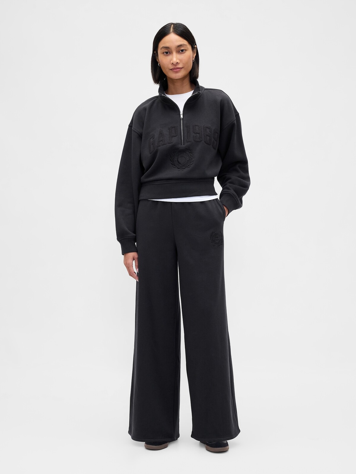 GAP High Rise Baggy Sweatpants VintageSoft - Ladies