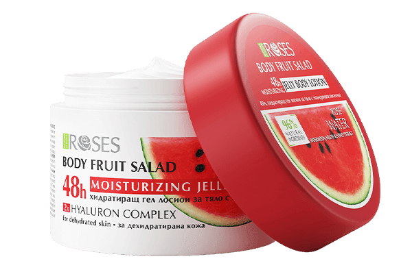 FRUIT SALAD – 48h hydratačné gélové telové mlieko s hyalurónovým komplexom a melónom 200 ml - NATURE OF AGIVA