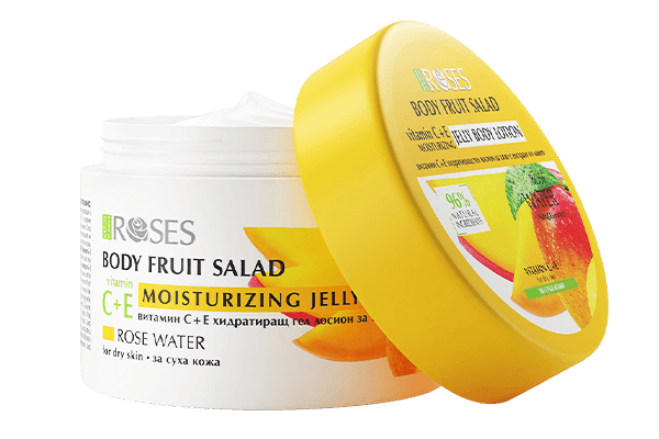 FRUIT SALAD – Vitamín C+E hydratačné gélové telové mlieko s mangom 200 ml - NATURE OF AGIVA