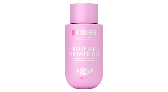 ROSY ME Relaxačný sprchový gél s prírodnou ružovou vodou 300ml - NATURE OF AGIVA