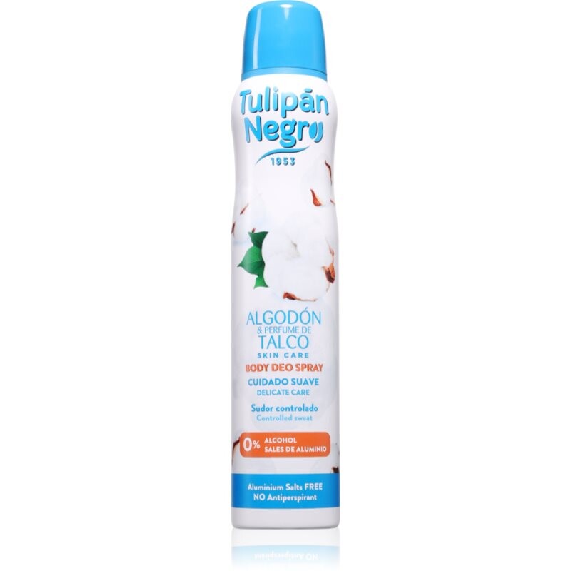 Tulipán Negro Algodon Y Talco deodorant pre ženy 200 ml