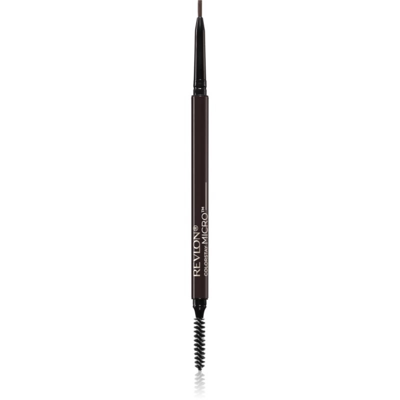 Revlon Cosmetics ColorStay™ Micro vodeodolná ceruzka na obočie odtieň 456 Dark Brown 0.09 g